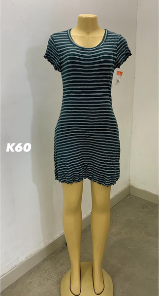 striped dress