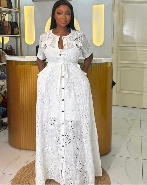 Robe dentelle