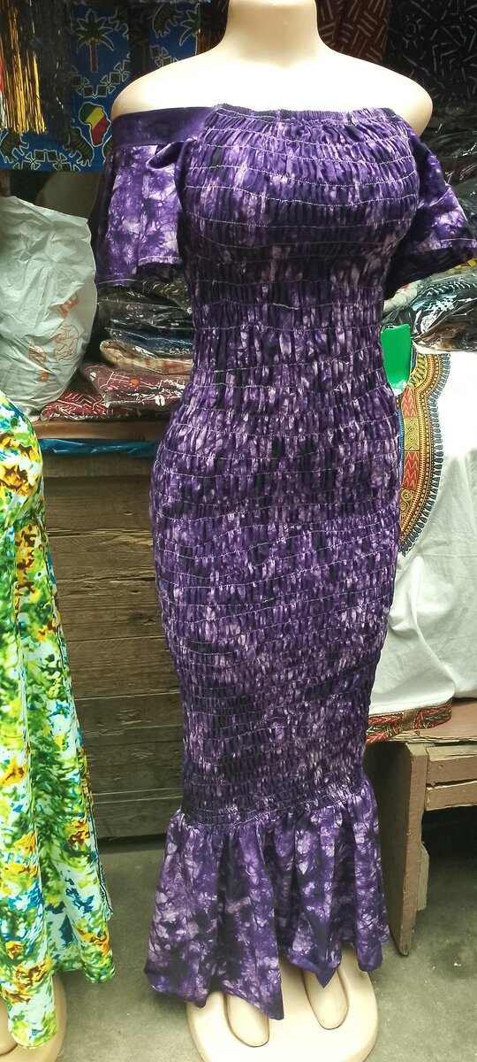Robe en pagne