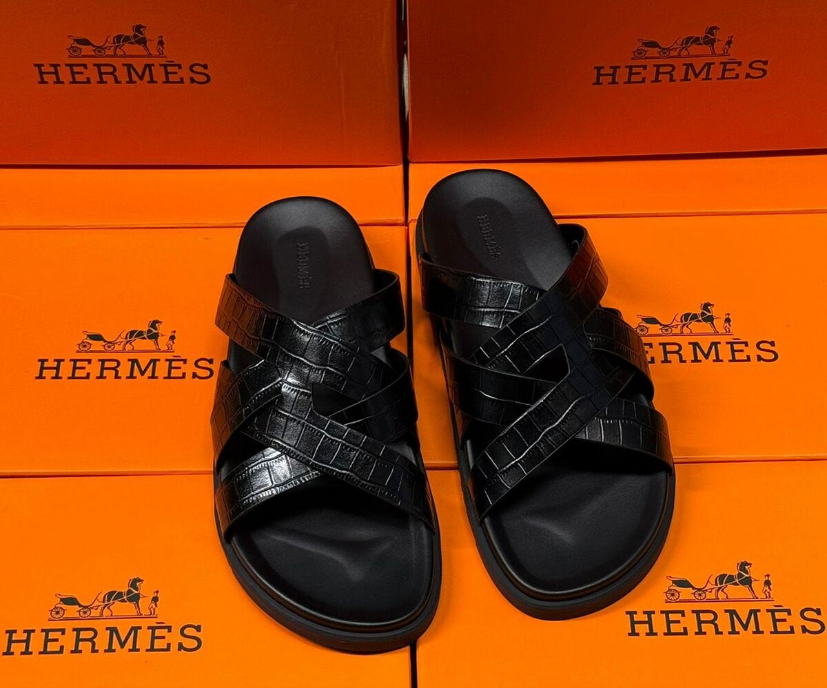 Sandales en cuir luxueuses
