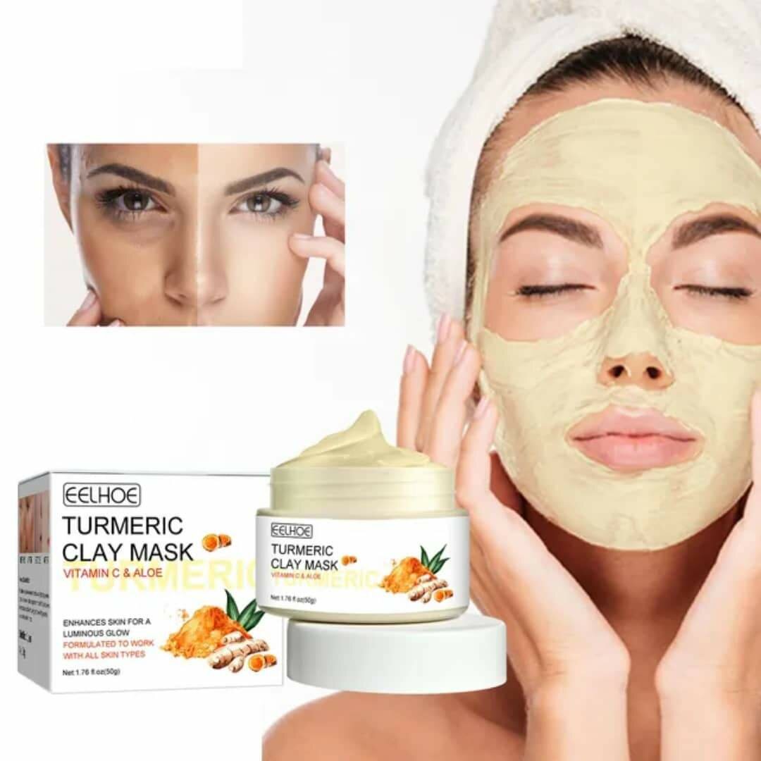Turmeric clay mask