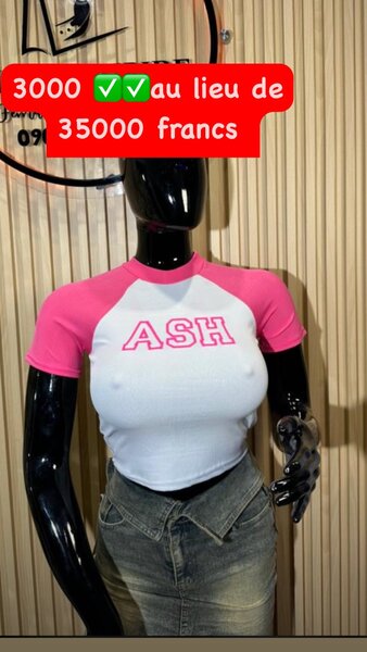 Top imprimé "ash"