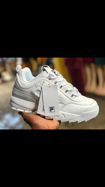 White sneakers