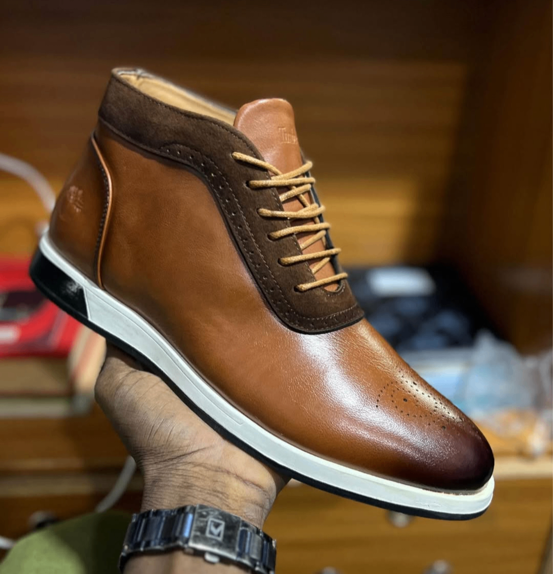 Bottes Chukka en Cuir Élégantes