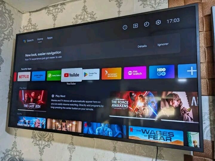 Smart TV UHD 4K 55 pouces