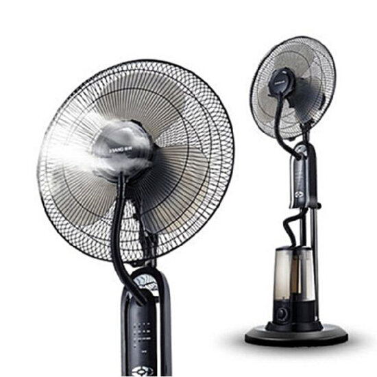 Ventilateur avec humidificateur intégré