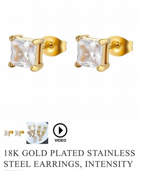 Stainless earrings