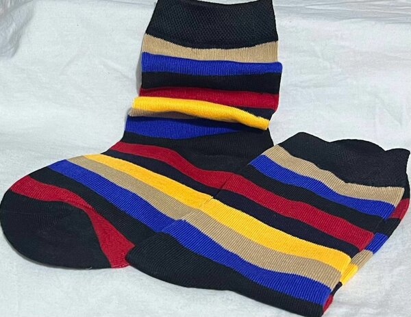 Chaussettes colorées confortables