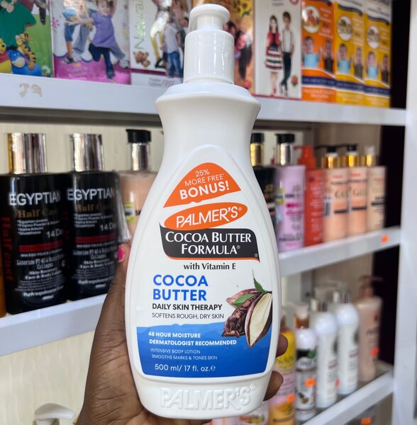 Body lotion and oil