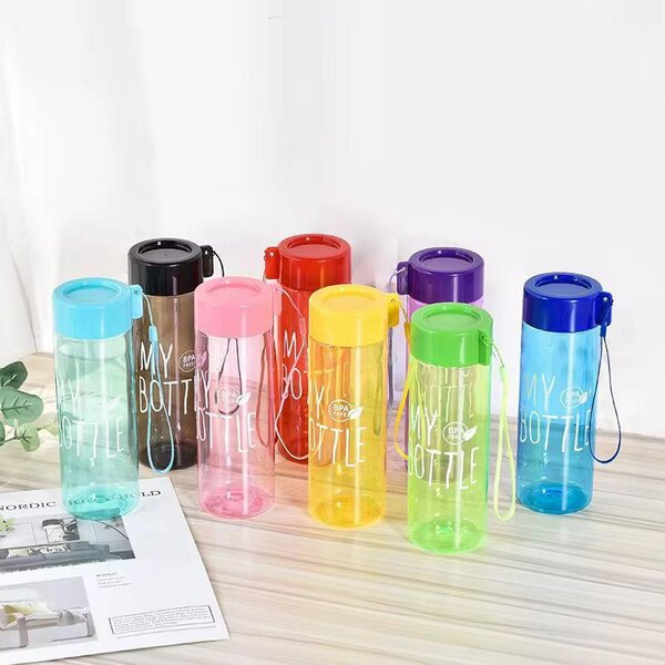 Bouteille d'eau colorée 500ml
