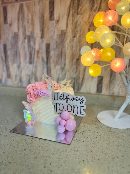 Half cake
