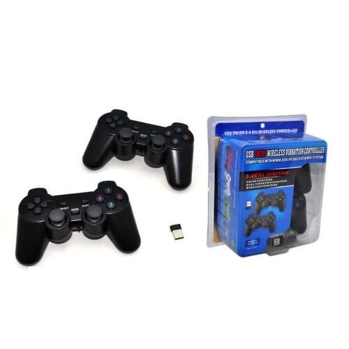 USB twin wireless vibration controller