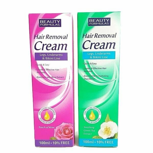 Beauty formulas hair removal cream