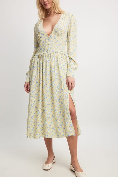 Flower Midi Dress