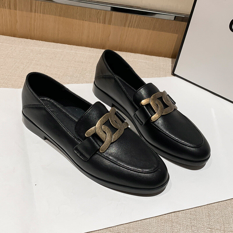 Mocassins en cuir pour hommes
