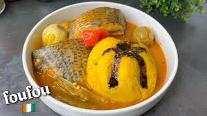 Délicieux Fufu avec Poisson
