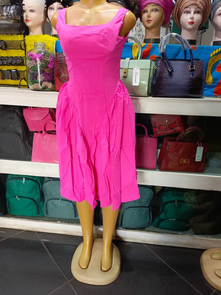 Frayed dress