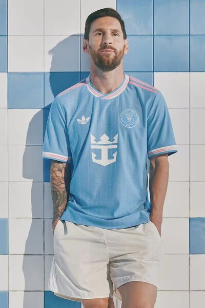 Maillot de Football Bleu miami