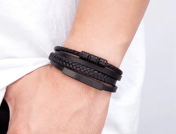 Bracelet en cuir