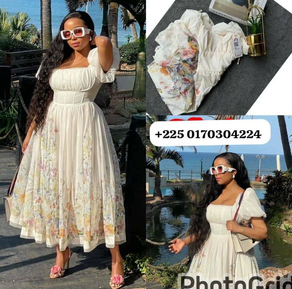 Robe fleurie