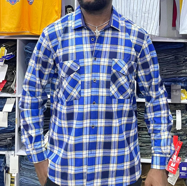 red checkered shirt