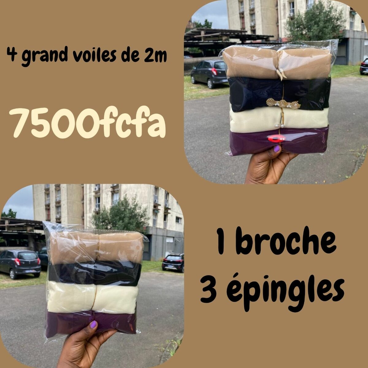 Voile en mousseline
