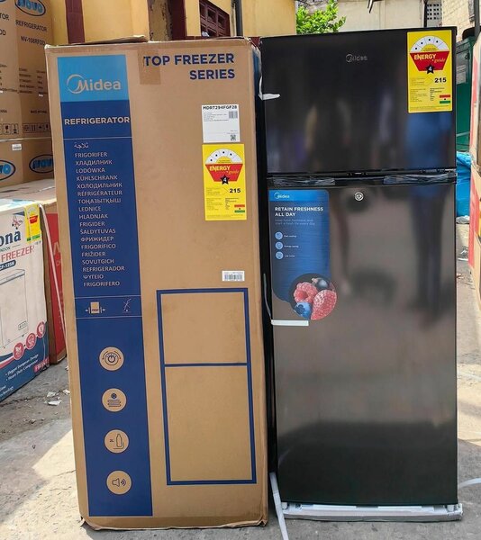 Midea top freezer fridge  MDRT237 FGF28 Size 173L