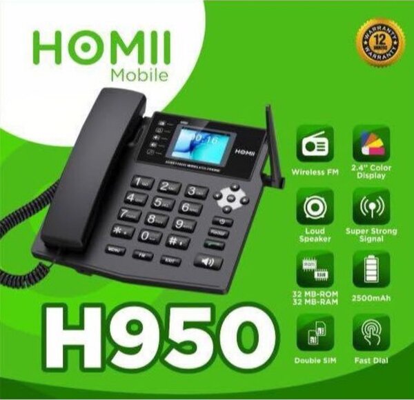 Téléphone Sans Fil H950 Homii