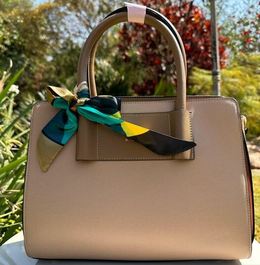 beige bag