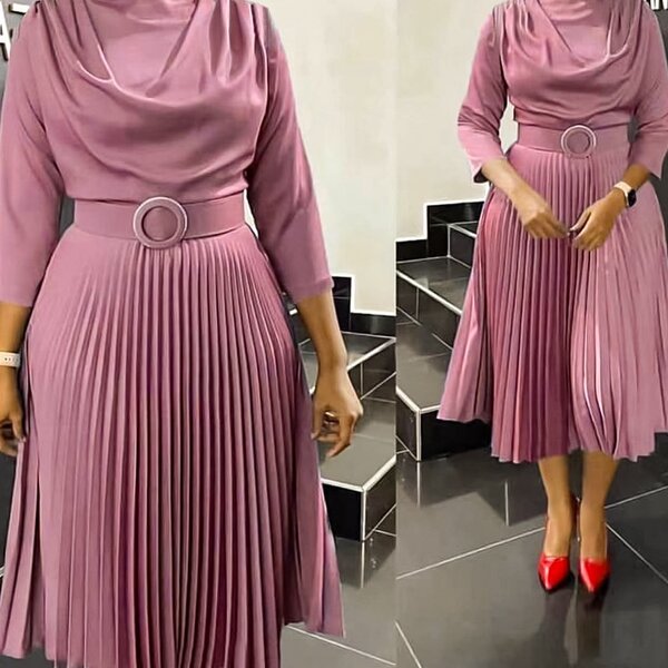 Cute modest dress for ladies