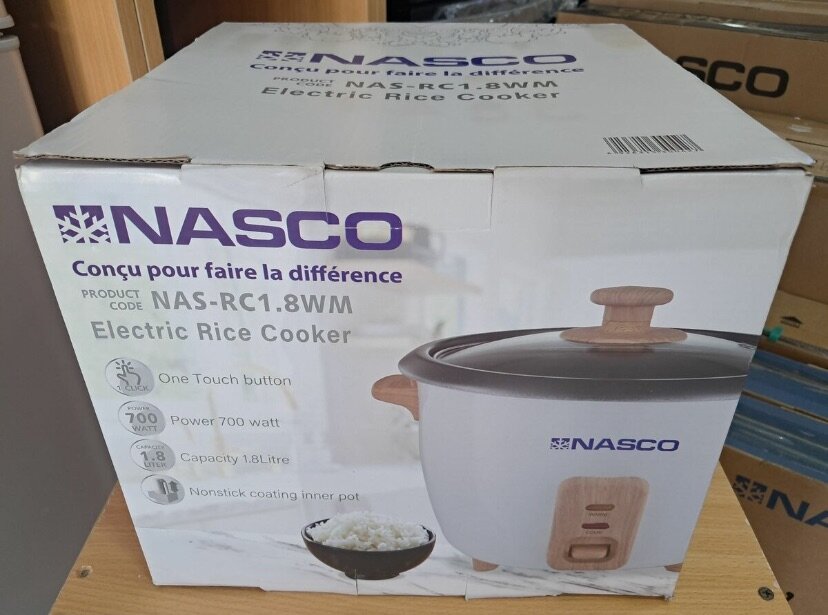 Nasco Electric Rice cooker 1.8 litres