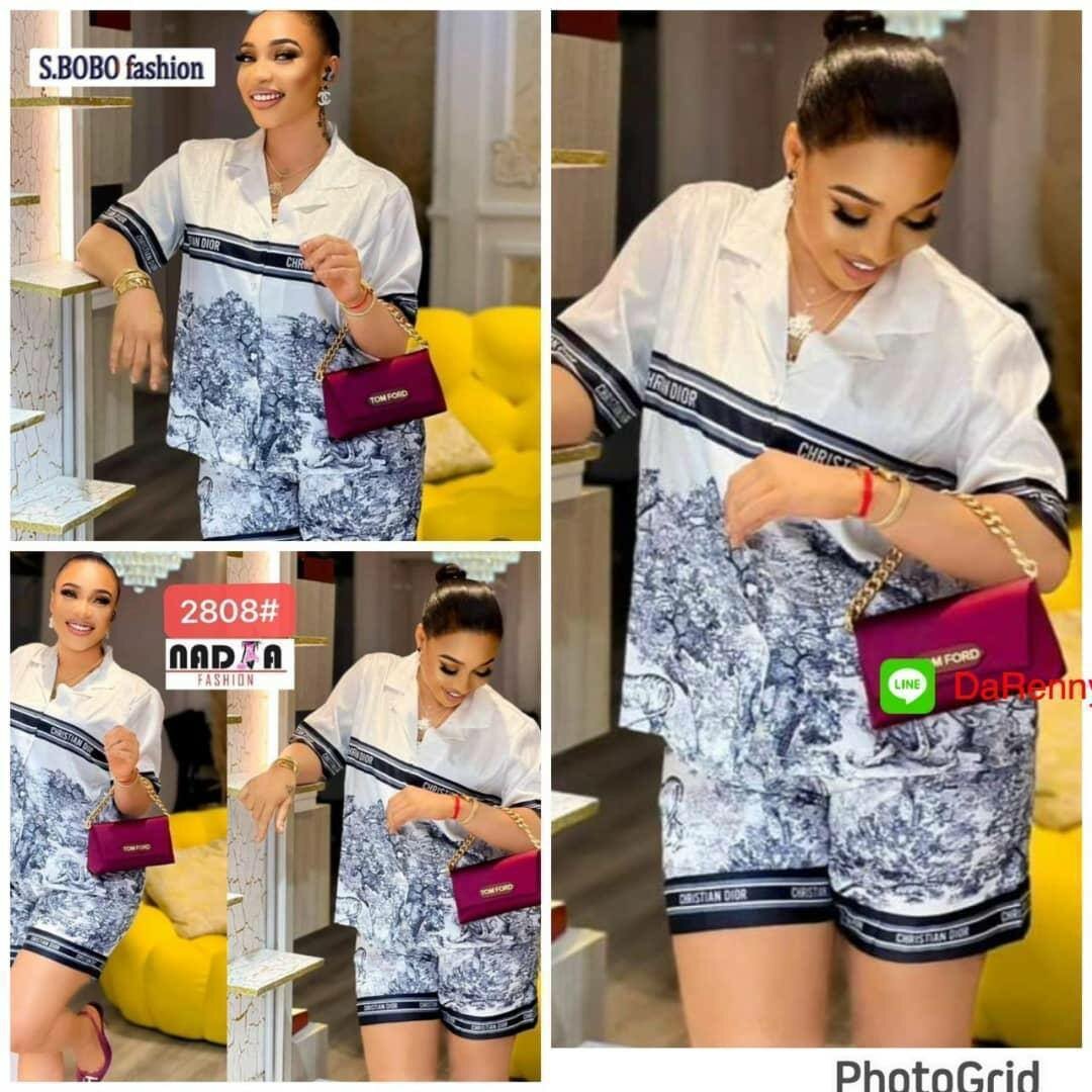 Ladies top and down available