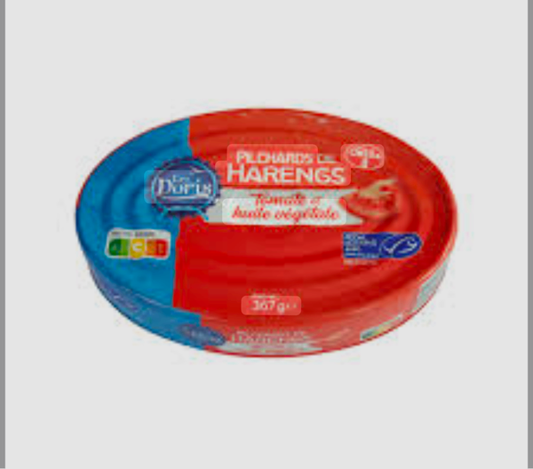 Harengs à l'huile 367g