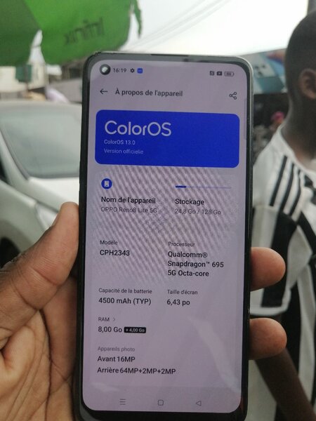 Oppo reno 8 lite 5G