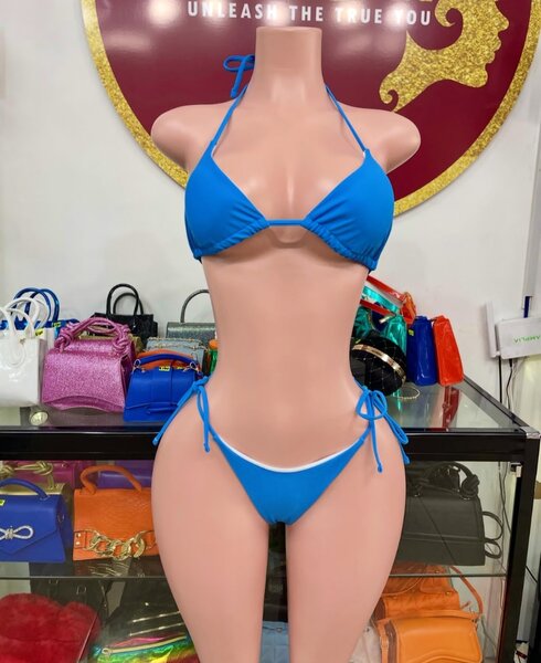 Blue swimming suit