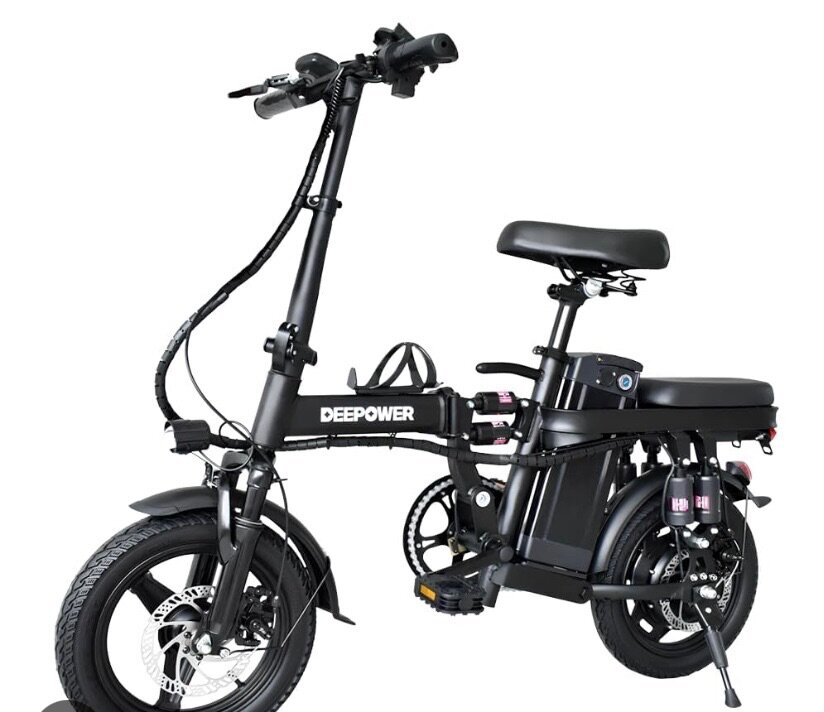 Vélo électrique pliant compact