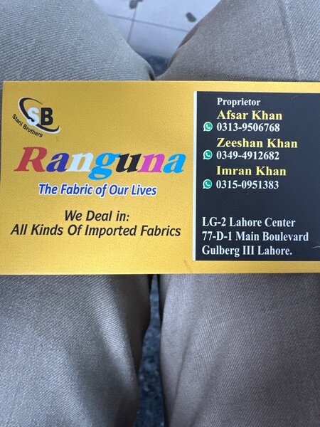 Ranguna The Fabric