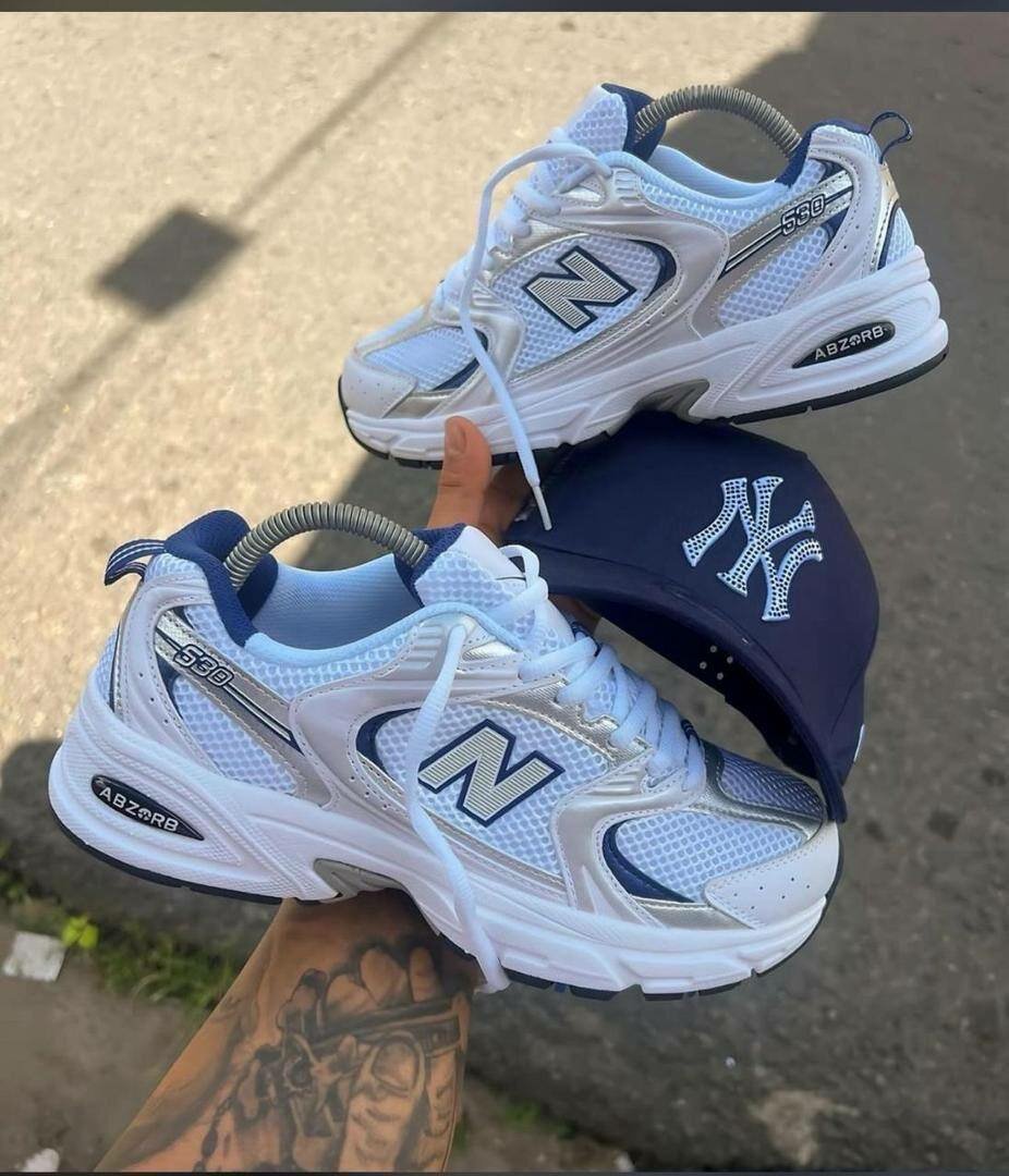 Baskets blanches New Balance