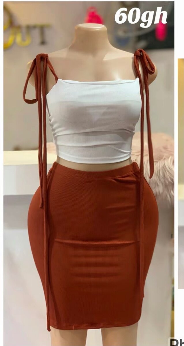 Skirt and top