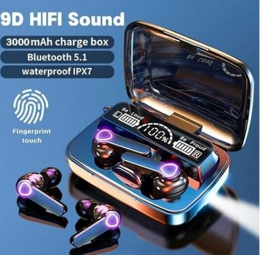Écouteur sans fil bluetooth stéréo
