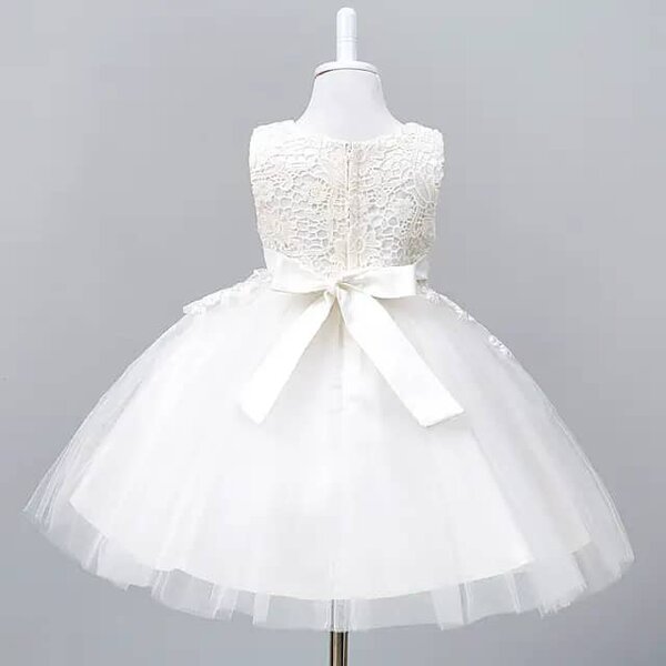 Robe de fille élégante en dentelle