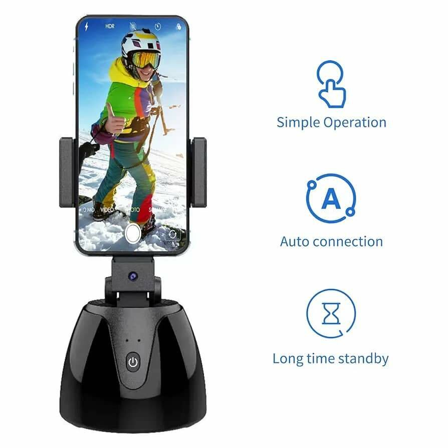 Trépied rotatif 360° pour smartphone