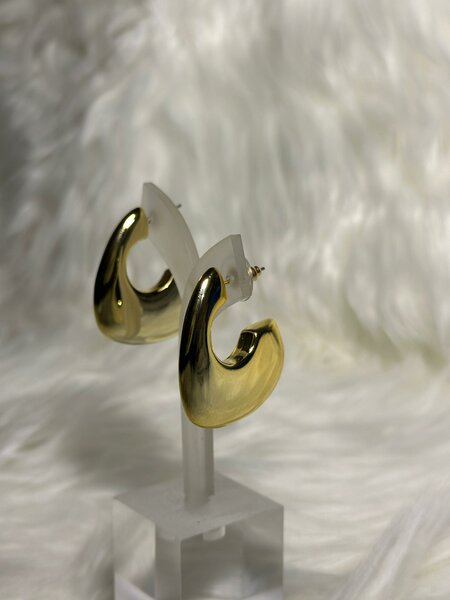 Boucles d'Oreilles Élégantes Or