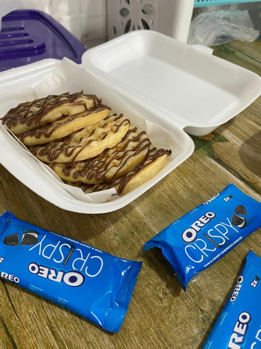 Gaufres chocolat croustillant