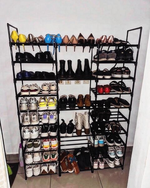 Étagère de chaussures 54 paires