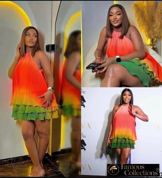 Rainbow dress