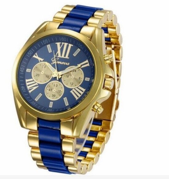 Men formal quartz steel watch