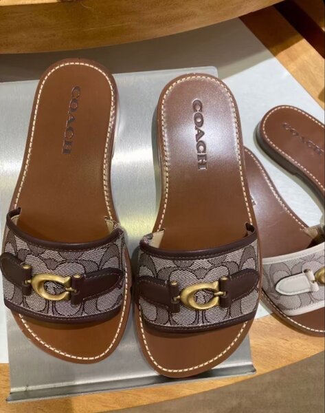 Coach slipper