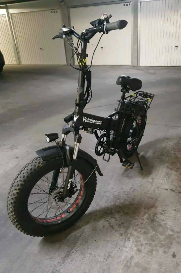 Vélo électrique pliant Velobecane