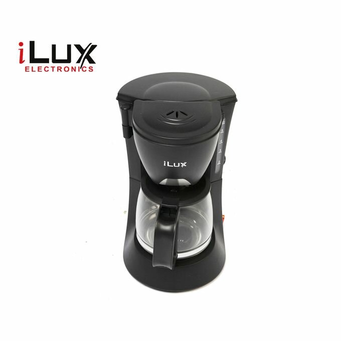 Ilux Machine à Café LX-6633CM - 600W - 0.6L - Noir